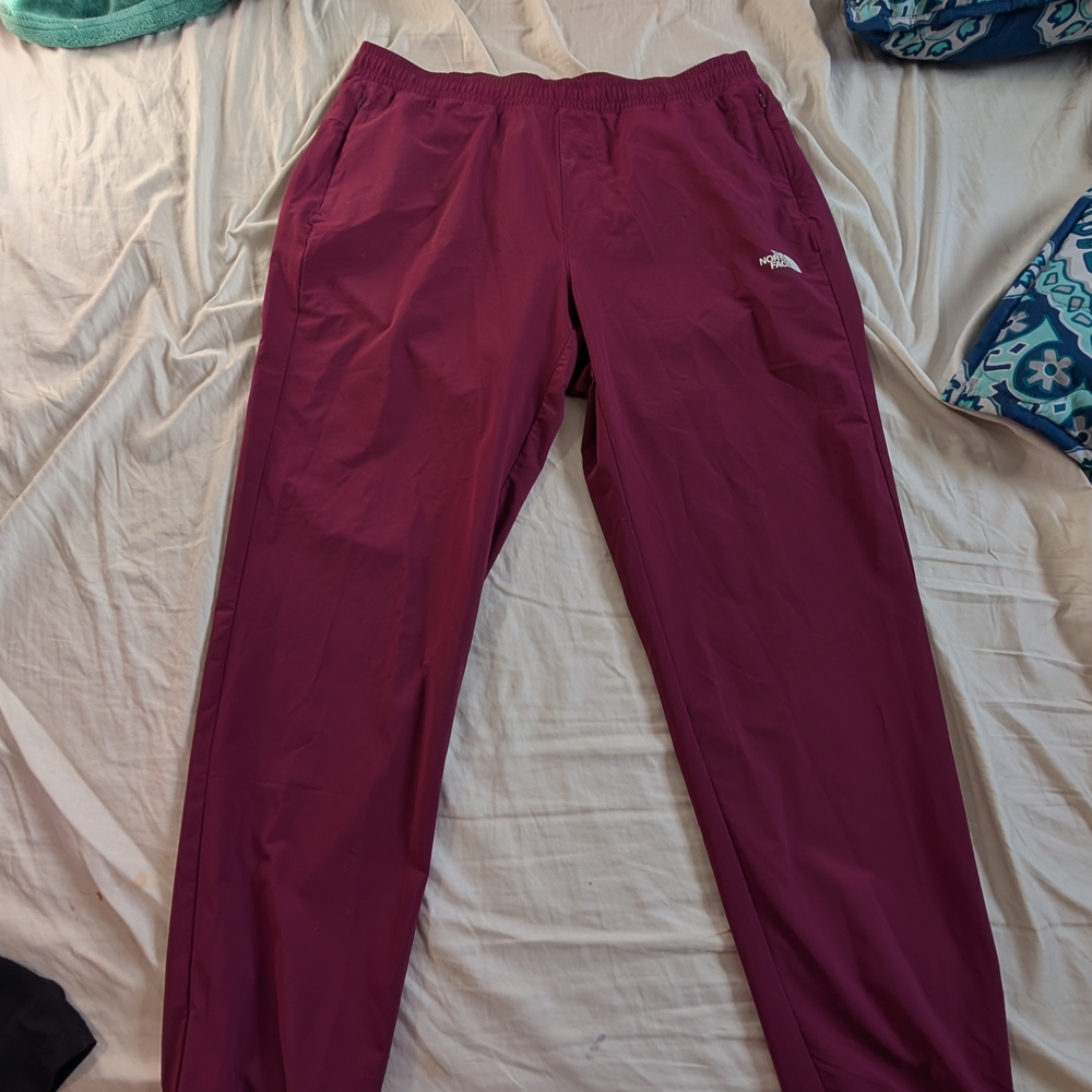 The North Face Burgundy Men's Pants